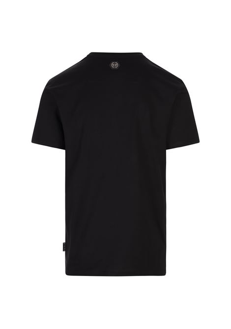T-Shirt Round Neck SS Club The Course Stones Nera PHILIPP PLEIN | PAECMTK8248PJY002N02